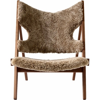 Audo Copenhagen Knitting Sheepskin Walnut / Sahara