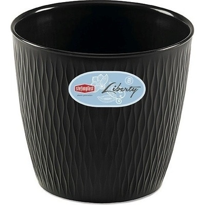 Stefanplast Květináč LIBERTY 25 cm grafit