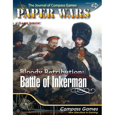 Compass Games Paper Wars Issue 100: Magazine & Game Bloody Retributions, Inkerman