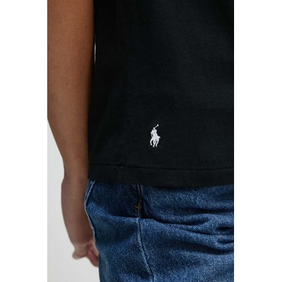 Ralph Lauren Памучна тениска Polo Ralph Lauren в черно 211891561 (211891561)