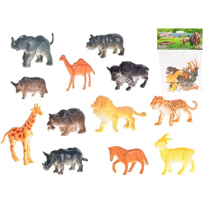 Mikro trading Zvířátka safari 12 ks v sáčku