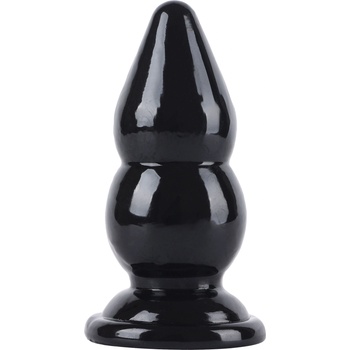 Hidden Desire Extreme Buttplug Balls Large 17cm Black