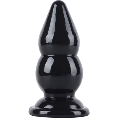 Hidden Desire Extreme Buttplug Balls Large 17cm Black