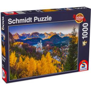 Schmidt Spiele Пъзел Schmidt от 1000 части - Есенен Нойшванщайн (57390)