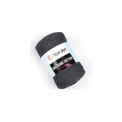 YarnArt Macrame cotton 758 - grafitová