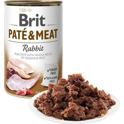 Brit Paté & Meat Rabbit 6 x 400 g