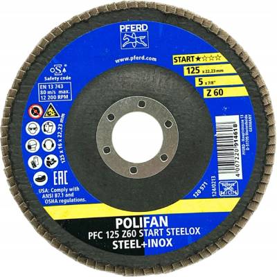Pferd lamelový brúsny kotúč 125 mm Z60 69300935