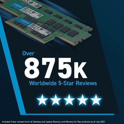 Crucial DDR5 8GB 4800MHz CL40 CT8G48C40U5