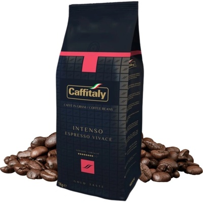 Caffitaly Ecaffé Intenso кафе на зърна 500 g 70% арабика 30% робуста