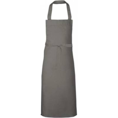 Link Kitchen Wear Předsrážená grilovací zástěra velikost XL šedá tmavá 73x110cm X969