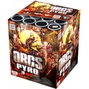 Kompakt ohňostroj 16 ran / 30 mm Orcs Pyro