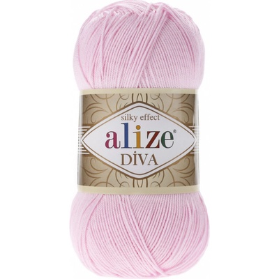 Příze Alize Diva 185 dětská růžová