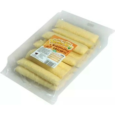 MrSweetso plněné kukuřičné trubičky toffi 150 g