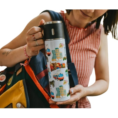 ePipí Termoska s hrnečkem 550 ml Praha