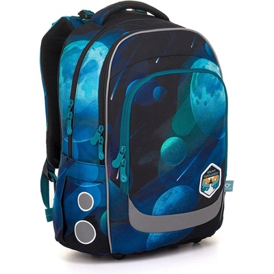 Topgal batoh LORI 25076 Galaxy Explorer modrá černá