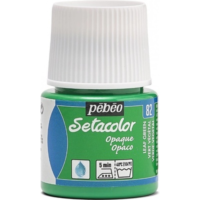 Pébéo Setacolor Opaque farba na textil 82 leaf green 45 ml