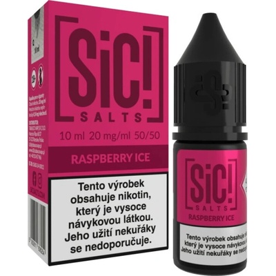 Sic! Salts Raspberry Ice 10 ml 10 mg