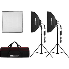 Phototools 2x Daylight GDL 60x60cm, trvalé LED svetlo 5600K