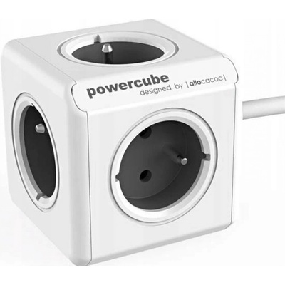 PowerCube Prodlužovací kabel 1,5m šedý