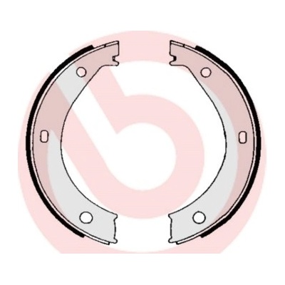 Sada brzd. čeľustí parkov. brzdy BREMBO S 06 503
