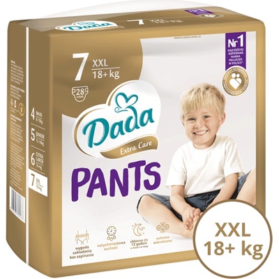 DadaPants Extra Care 7 XXL 18+ kg 28 ks