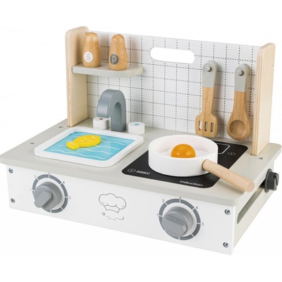 Eco Toys detská drevená mini kuchynka Little Cook