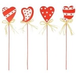 Arpex Wooden Heart Spade Decoration (WA7903)