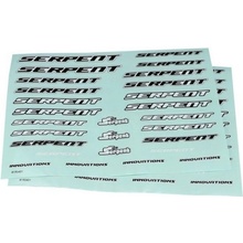 Serpent Decal sheet medium black-white 2