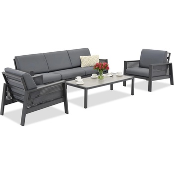 Garden Point Градинска мебел Garden Point антрацит Almeria за 5 души (GAP911)