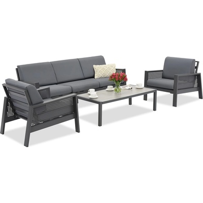 Garden Point Градинска мебел Garden Point антрацит Almeria за 5 души (GAP911)