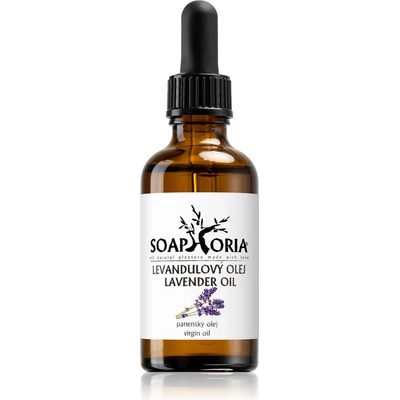 Soaphoria Organic Lavender Oil levandulový zklidňující olej 50 ml