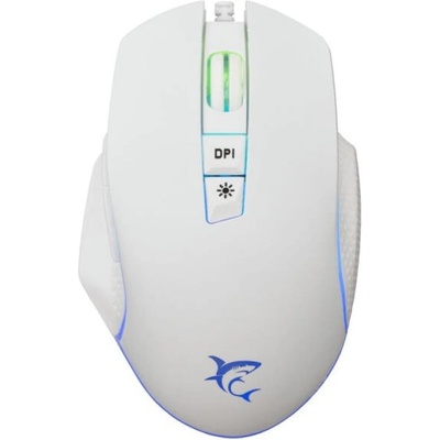 Гейминг мишка White Shark MOUSE GM-5009 GARETH 6400 dpi, White (GARETH-W)
