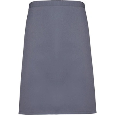 Premier Workwear Pracovní zástěra středně dlouhá PR151 Steel Pantone 6545 70x50cm