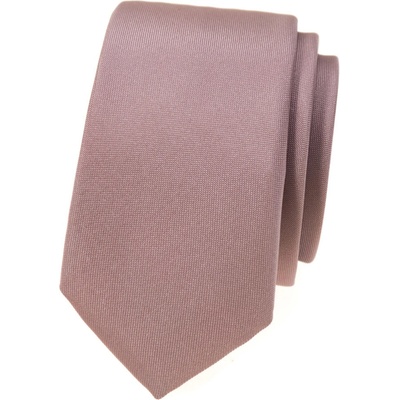 Avantgard Kravata Slim 551-7929 pudrová MAT – Zboží Dáma