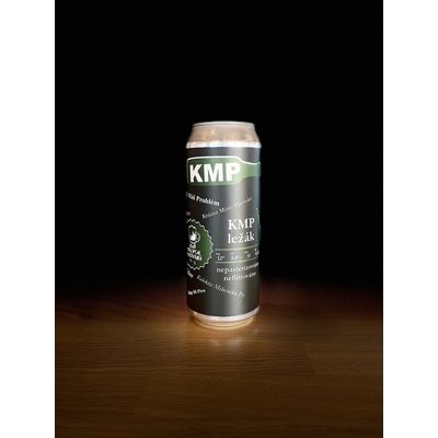 KMP ležák 12° 0,5 l (plech)