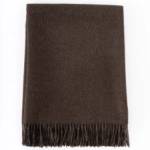 Interblanket Луксозно Одеяло От 100% Бейби Алпака Вълна - Кафяв | 130×180 См, 500 Г