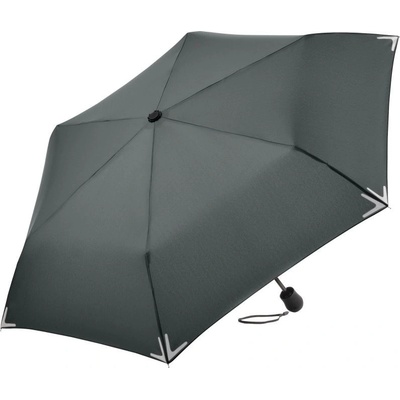 Fare 5171 LED Safebrella mini skládací deštník šedý