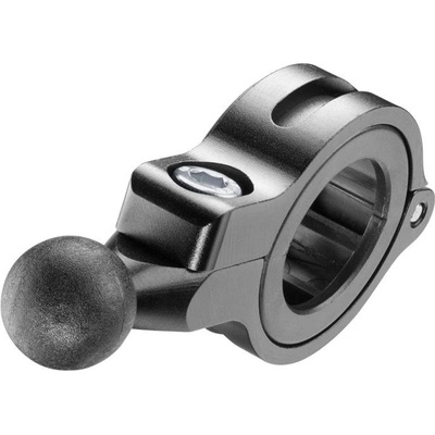 Hliníkový úchyt na řídítka nebo zrcátko pro pouzdra Interphone s 17 mm kloubem