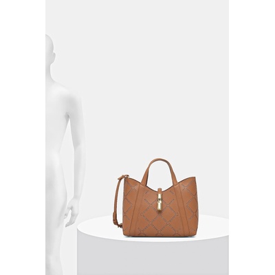 Furla Чанта през рамо женска кожена Goccia S Tote (WB01789.BX3947.RY000)