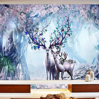 Art gift Фототапет Приказни елени 2