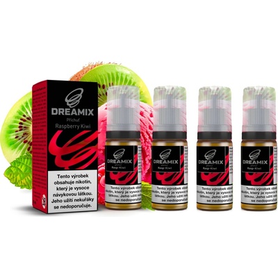 Dreamix Rasp-Kiwi Sorbet 4 x 10 ml 0 mg