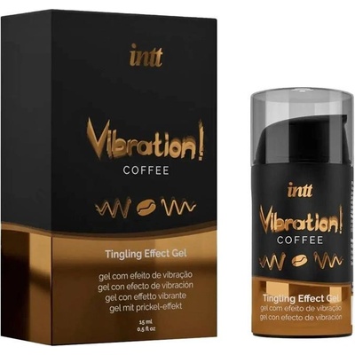 intt Vibration! Tingling effect gel Coffee flavor 15 ml