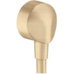 Hansgrohe Fixfit - Връзка за маркуч E без възвратен клапан, шлифован бронз 27454140 (27454140)