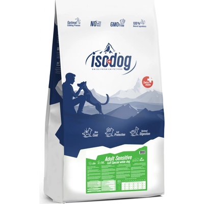 Iso-dog SPECIAL WHITE HAIR Adult Sensitive Lamb & Rice 3 kg