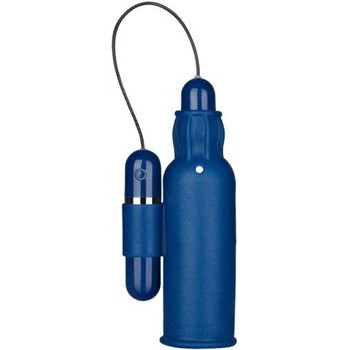 NMC Вибро оро мастурбатор за мъже "tremble stroker blue" 14 см