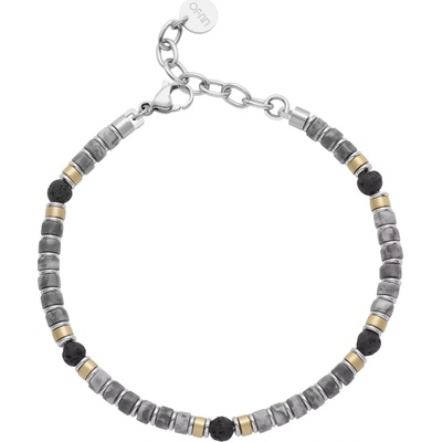 Liu Jo náramek MLJ630 steel pánský