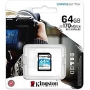 Pamäťové karty Kingston SDXC UHS-I U3 64GB SDG3/64GB