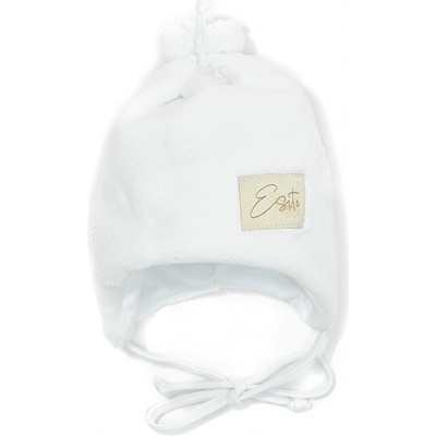 Esito dětská zimní čepice Mikroplyš white star bílá – Zboží Mobilmania