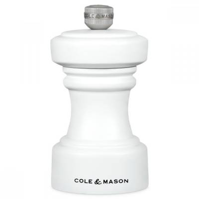 Мелничка за сол HOXTON - 10, 4 см. - цвят бял (Cole & Mason H 233057)