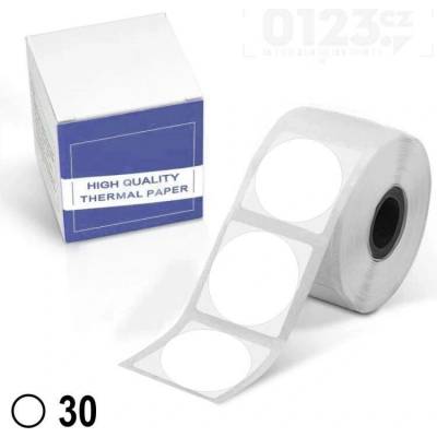 Samolepící štítky TL - kruh 30mm, 200ks